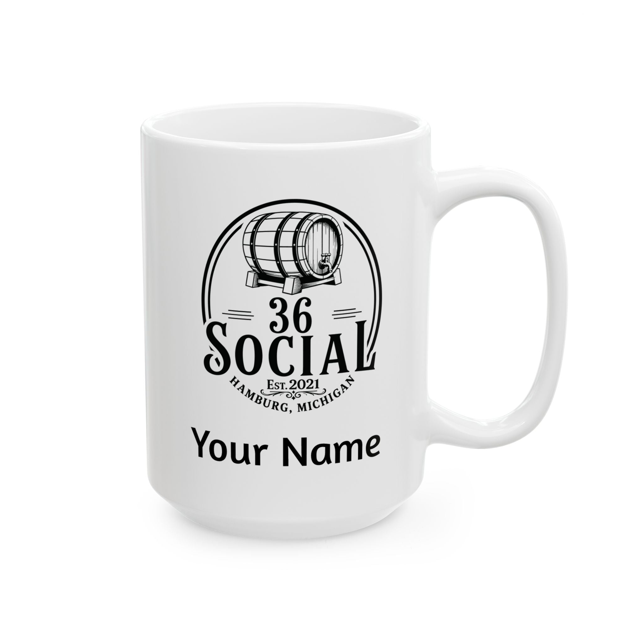 Coffee Mug - 15oz - 36 Social