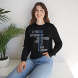 Detroit Names Crewneck Sweatshirt - Unisex