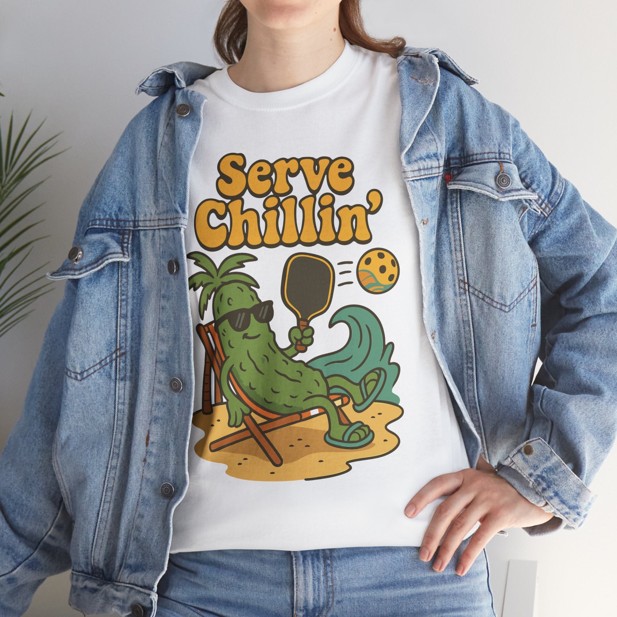 Serve Chillin' Basic T-Shirt - Unisex