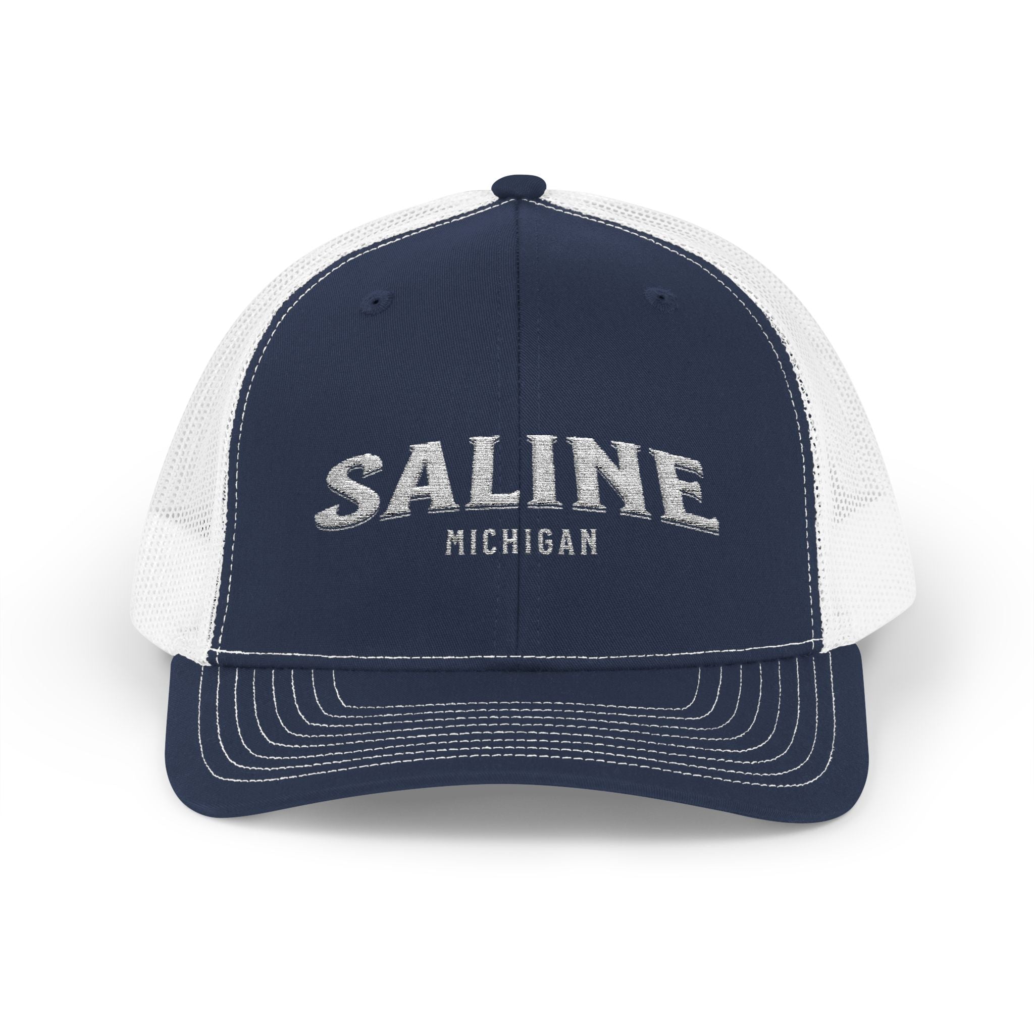 Saline Michigan Snapback Trucker Cap