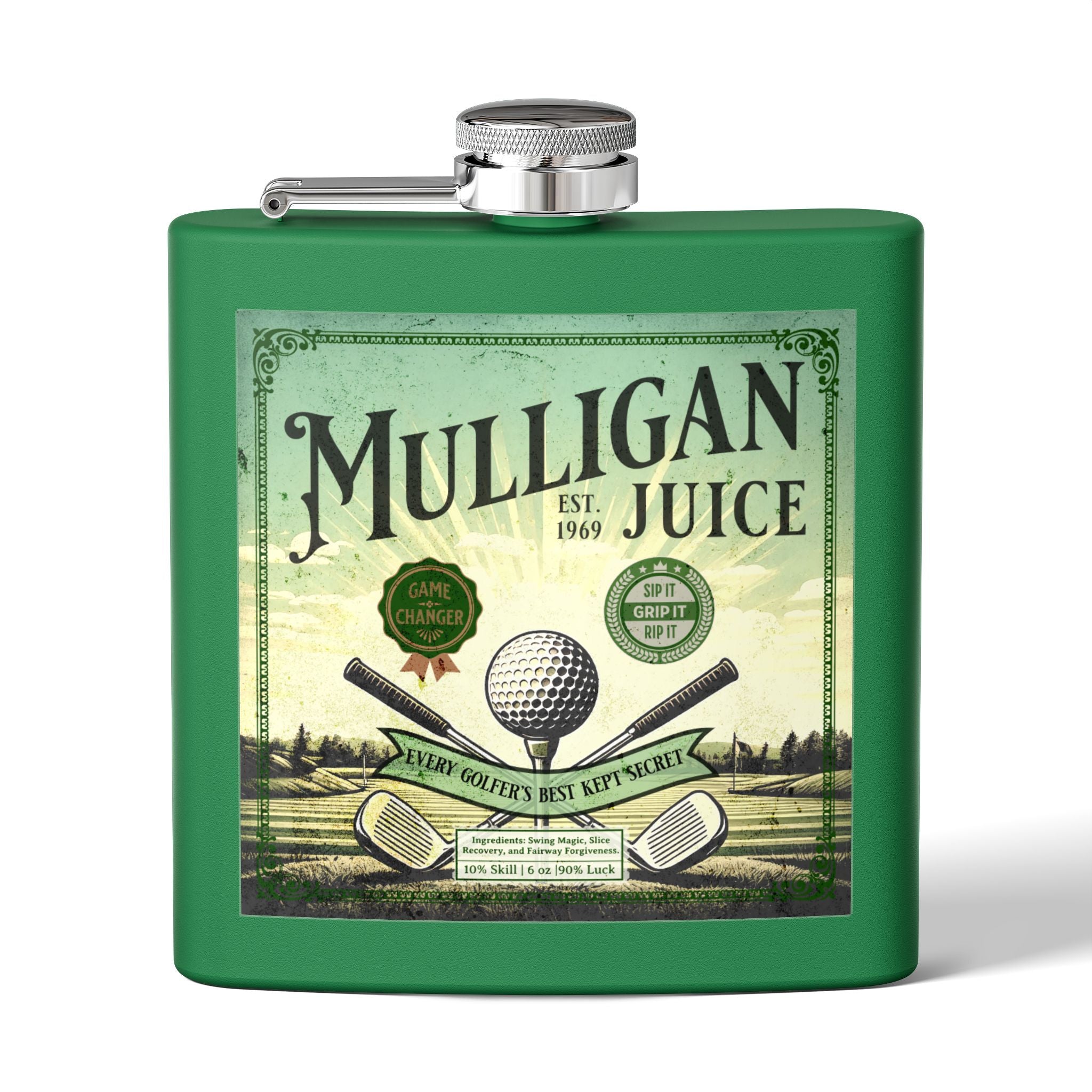 Mulligan Juice  Flask - 6oz