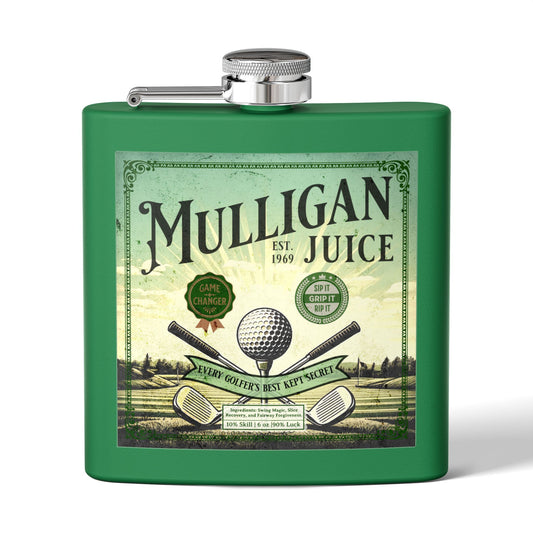 Mulligan Juice  Flask - 6oz