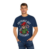 Snitches Get Stitches Premium T-Shirt - Unisex