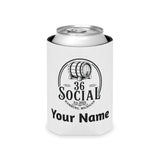 36 Social Logo 2 SL Can Cooler - Regular - White (Amaranth)