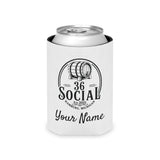36 Social Logo 2 SL Can Cooler - Regular - White (Satisfy)