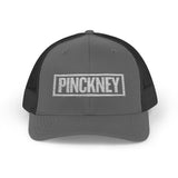 Pinckney Bold & Square White Embroidery Trucker Cap