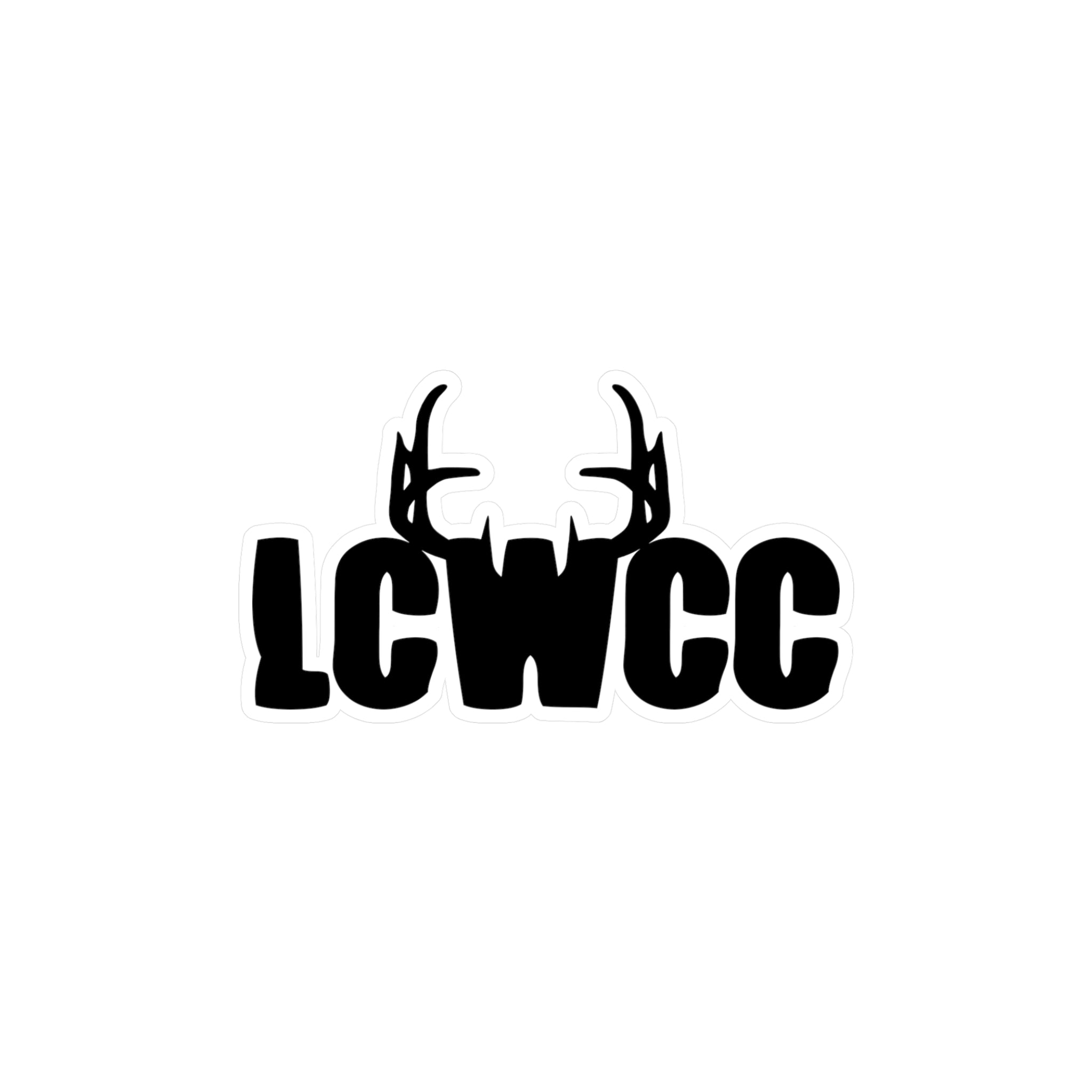LCWCC Rack Logo Vinyl Decal