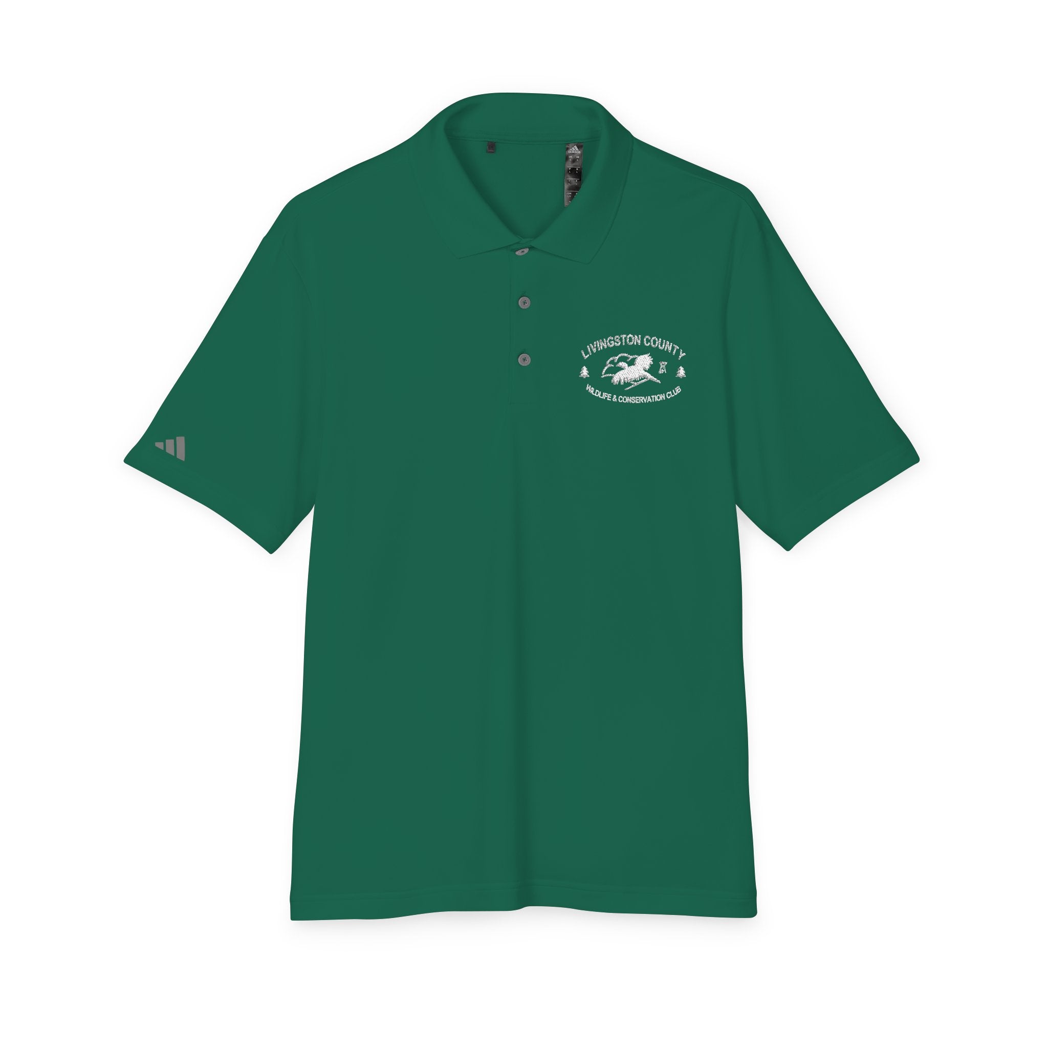 LCWCC Original Logo - Adidas Unisex Performance Polo (Embroidery)
