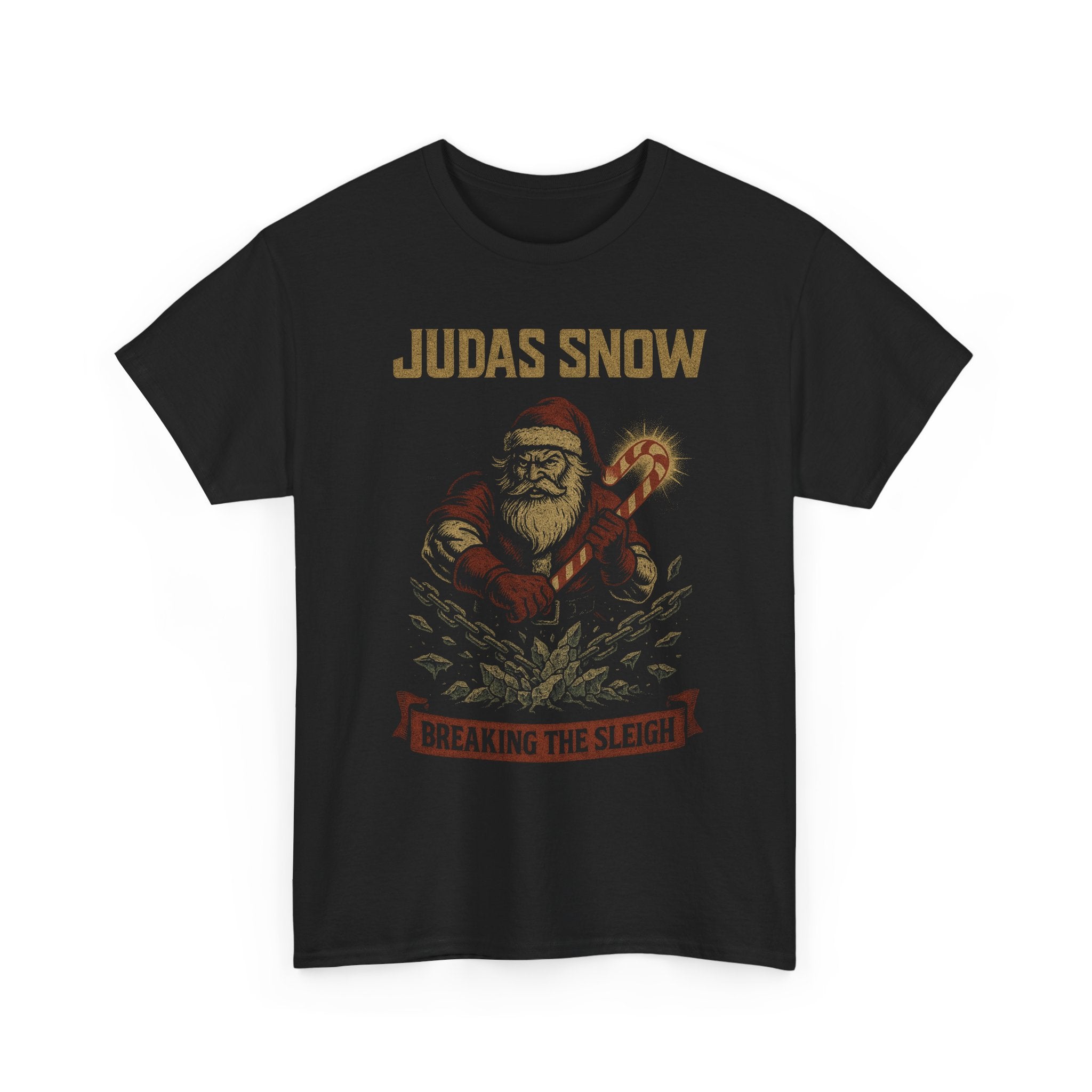 Judas Snow Breaking the Sleigh Firefly Basic T-Shirt - Unisex
