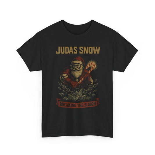Judas Snow Breaking the Sleigh Firefly Basic T-Shirt - Unisex