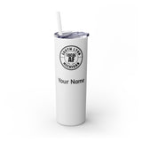 South Lyon Local AF Skinny Steel Tumbler with Straw - 20oz