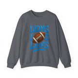 Detroit Football Crewneck Sweatshirt - Unisex