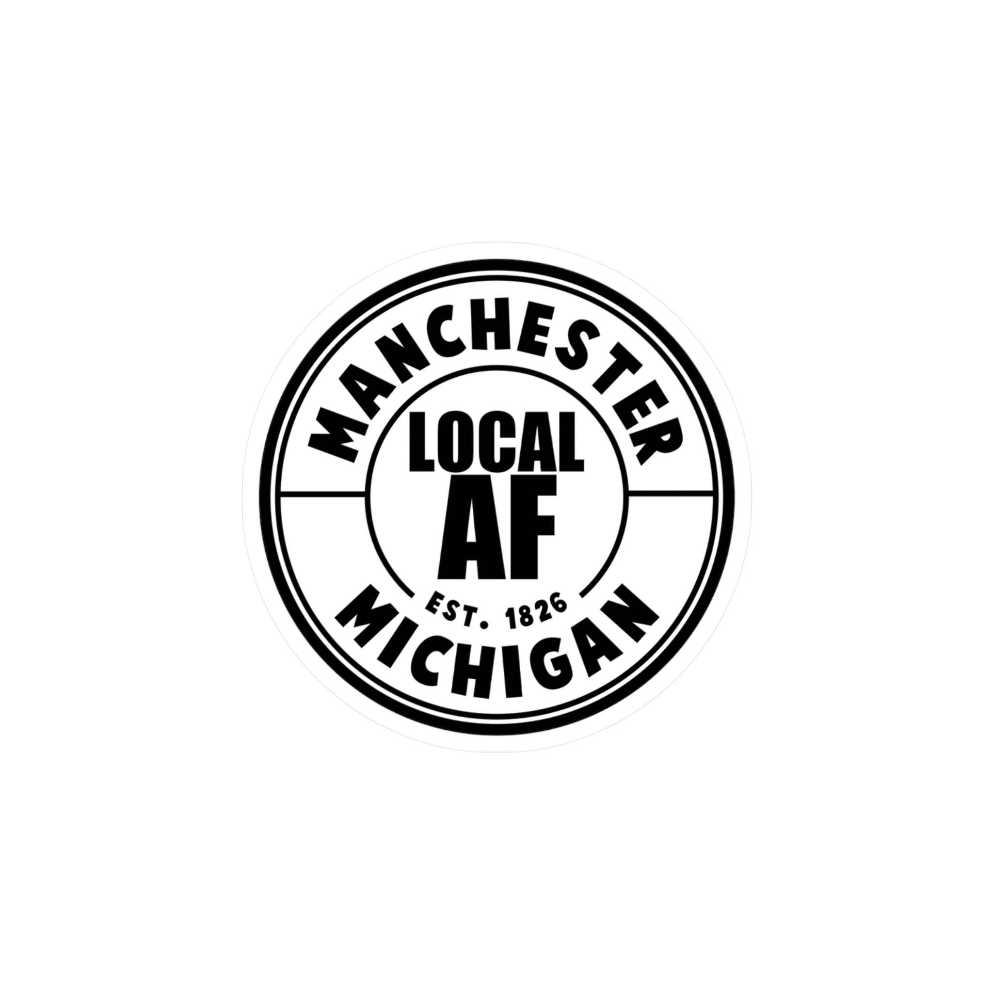 Manchester Local AF Vinyl Decal