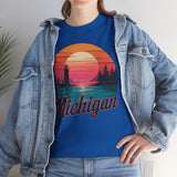 Retro Michigan Sun T-Shirt - Unisex