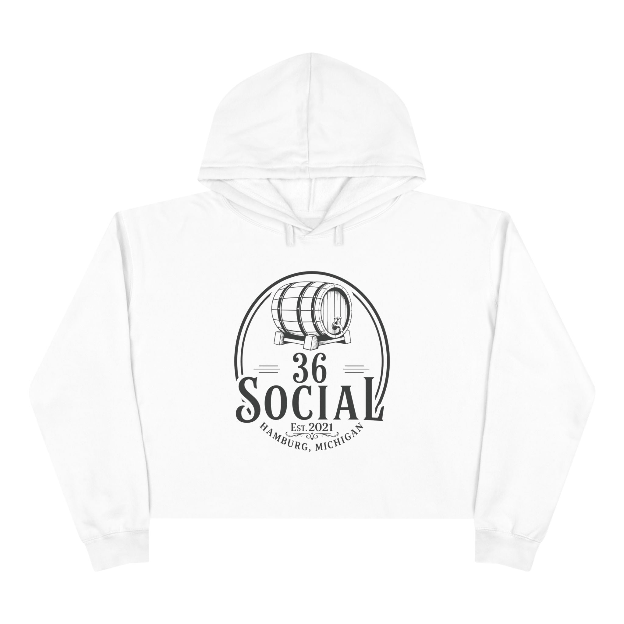 Crop Top Hoodie - Women's - 36 Social