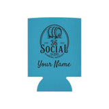 36 Social Logo 2 SL Can Cooler - Regular - Turquoise (Satisfy)