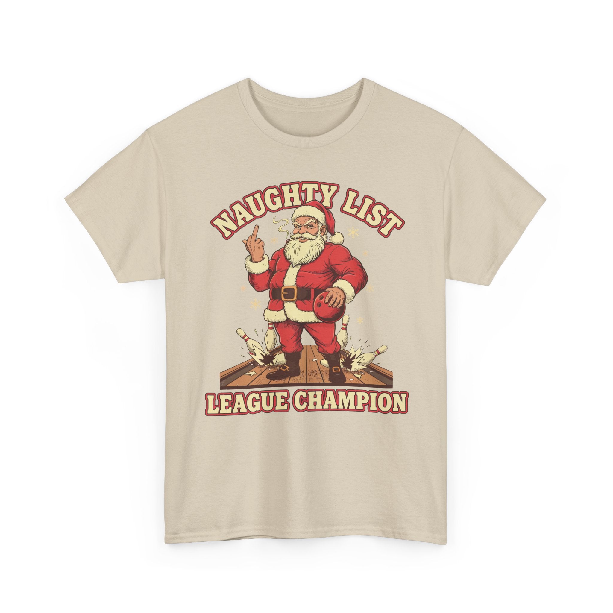Naughty List League Champion Basic T-Shirt - Unisex