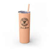 Ann Arbor Local AF Skinny Steel Tumbler with Straw - 20oz