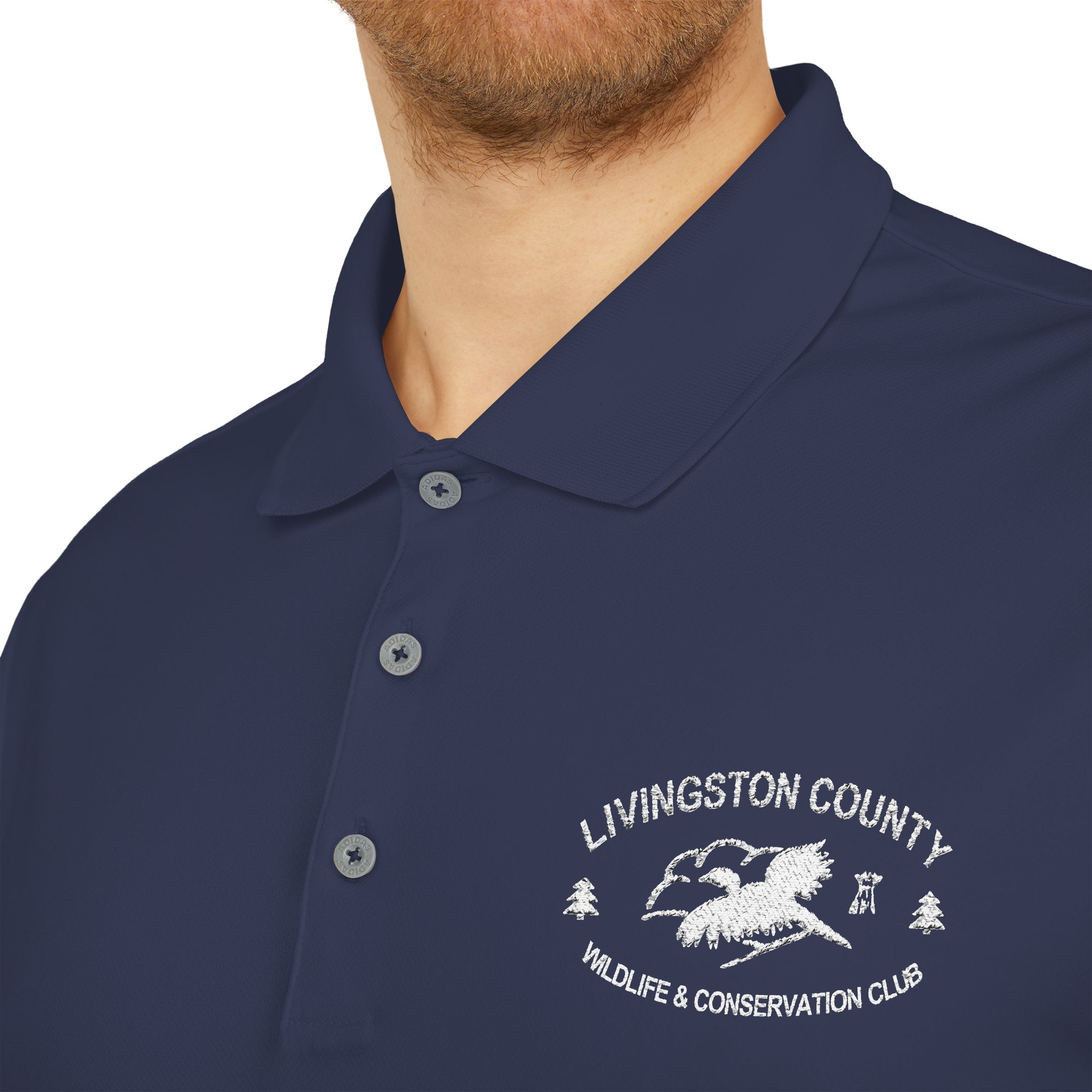 LCWCC Original Logo - Adidas Unisex Performance Polo (Embroidery)