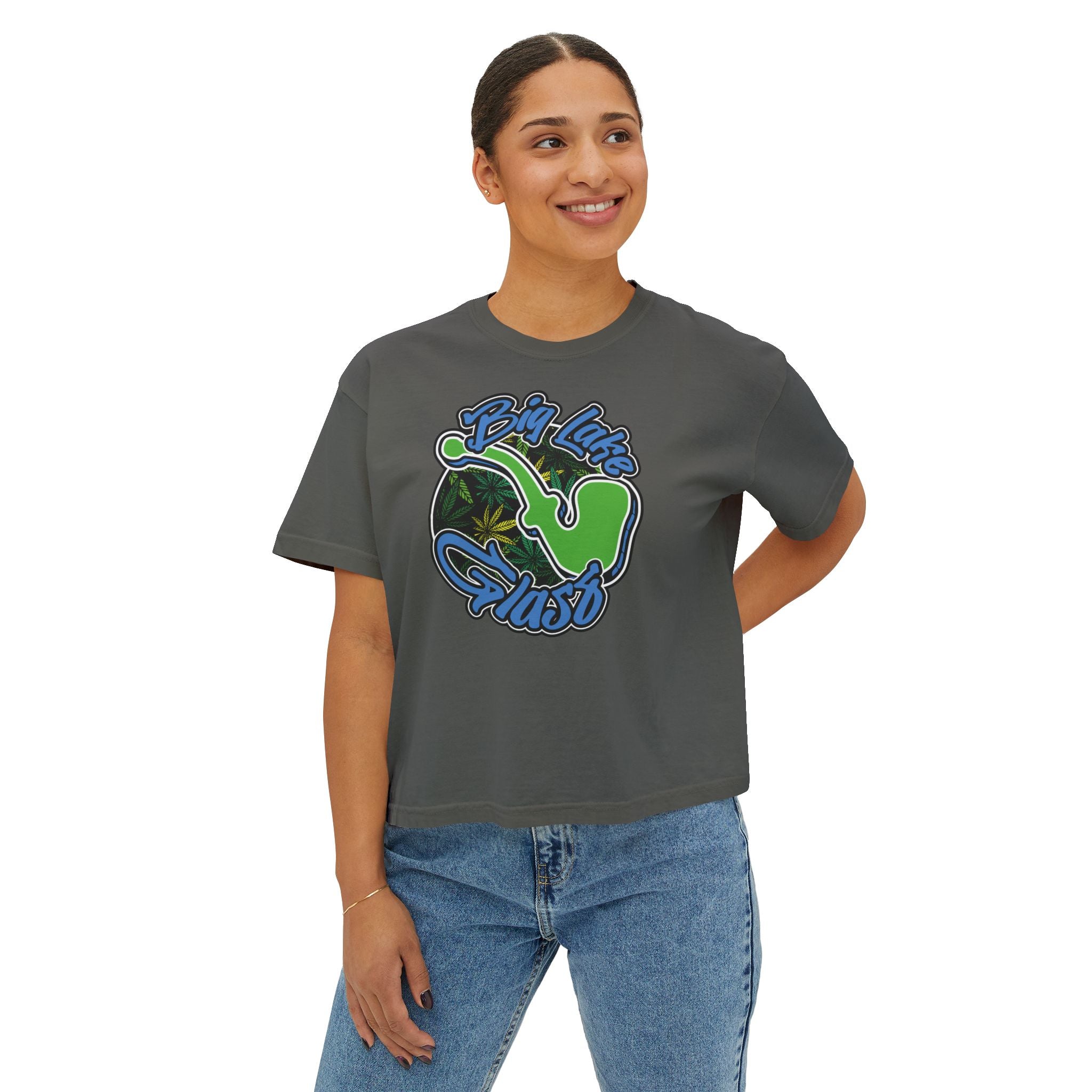 Boxy T-Shirt - Women's - Big Lake Glass Pipe