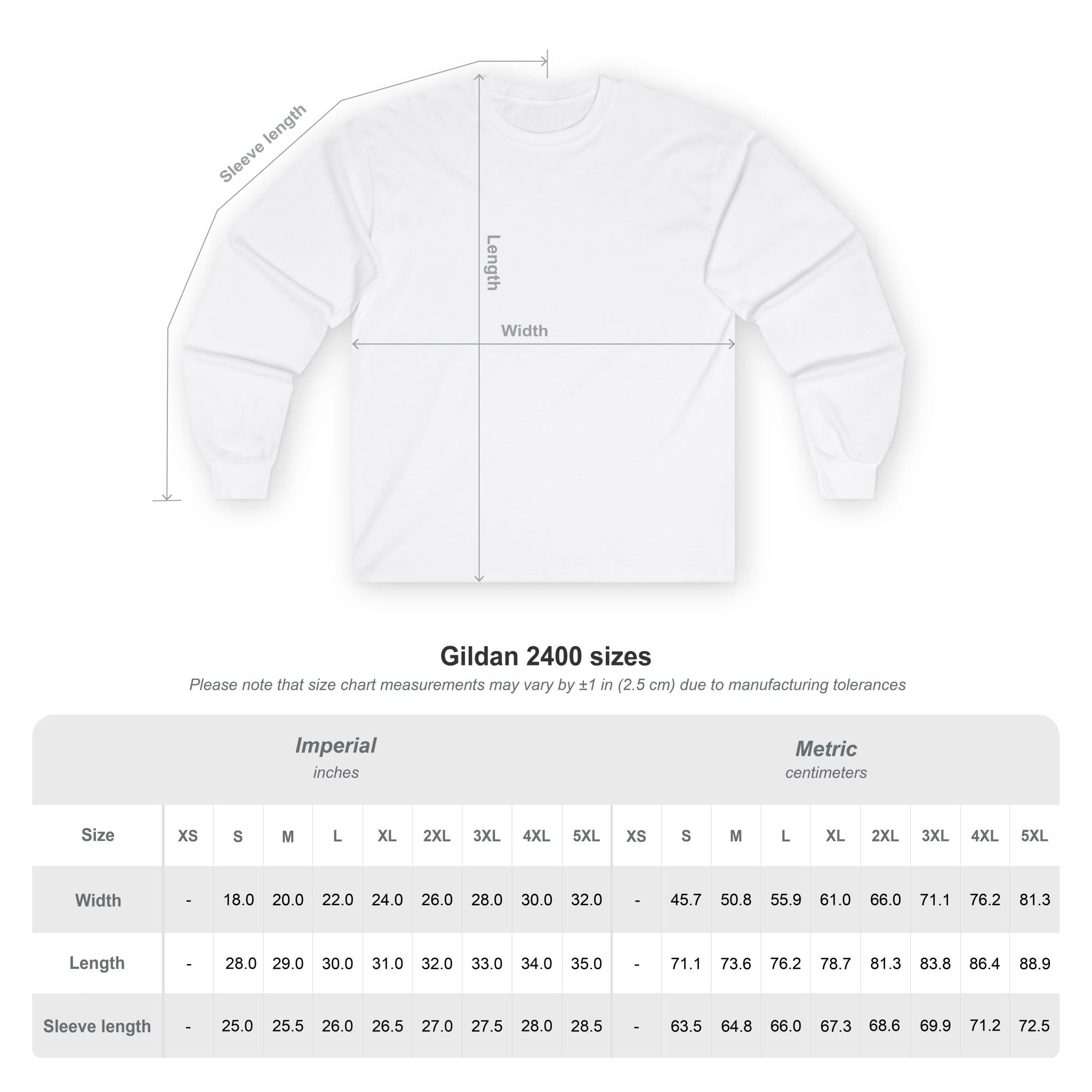 Long Sleeve Basic T-Shirt - Unisex - Big Lake Glass