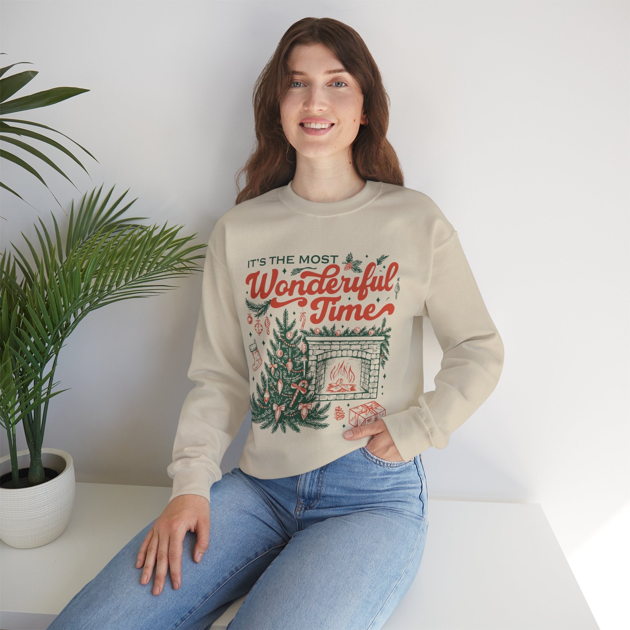 It's the Most Wonderful Time Crewneck Sweatshirt - Unisex