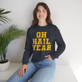 Oh Hail Yeah Yellow Crewneck Sweatshirt - Unisex