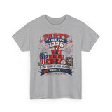 Funny Red Cup Party 1776 2026 Patriotic Americana Basic T-Shirt - Unisex