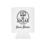 36 Social Logo 2 SL Can Cooler - Regular - White (Satisfy)