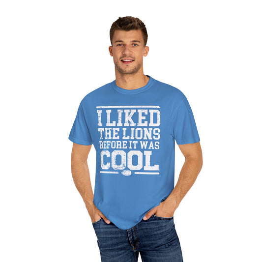 I Liked the Lions Before It Was Cool White Premium T-Shirt - Unisex