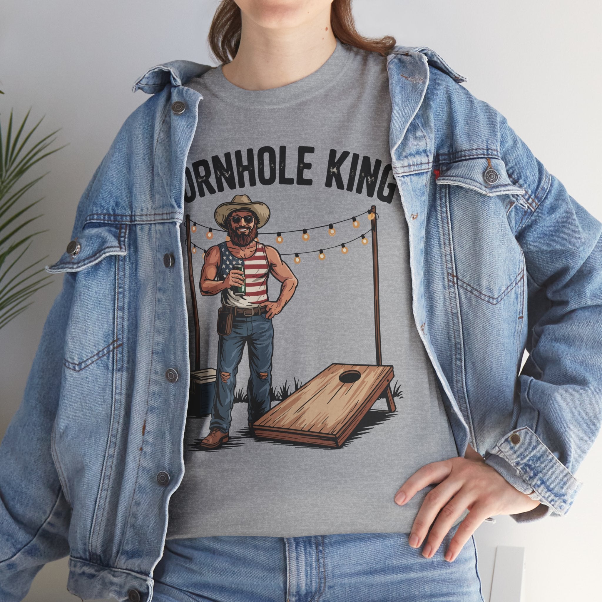 Cornhole King Basic T-Shirt - Unisex