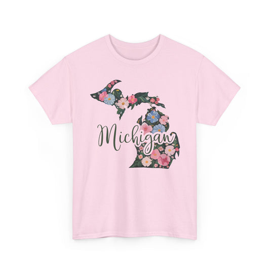 Michigan Floral T-Shirt - Unisex