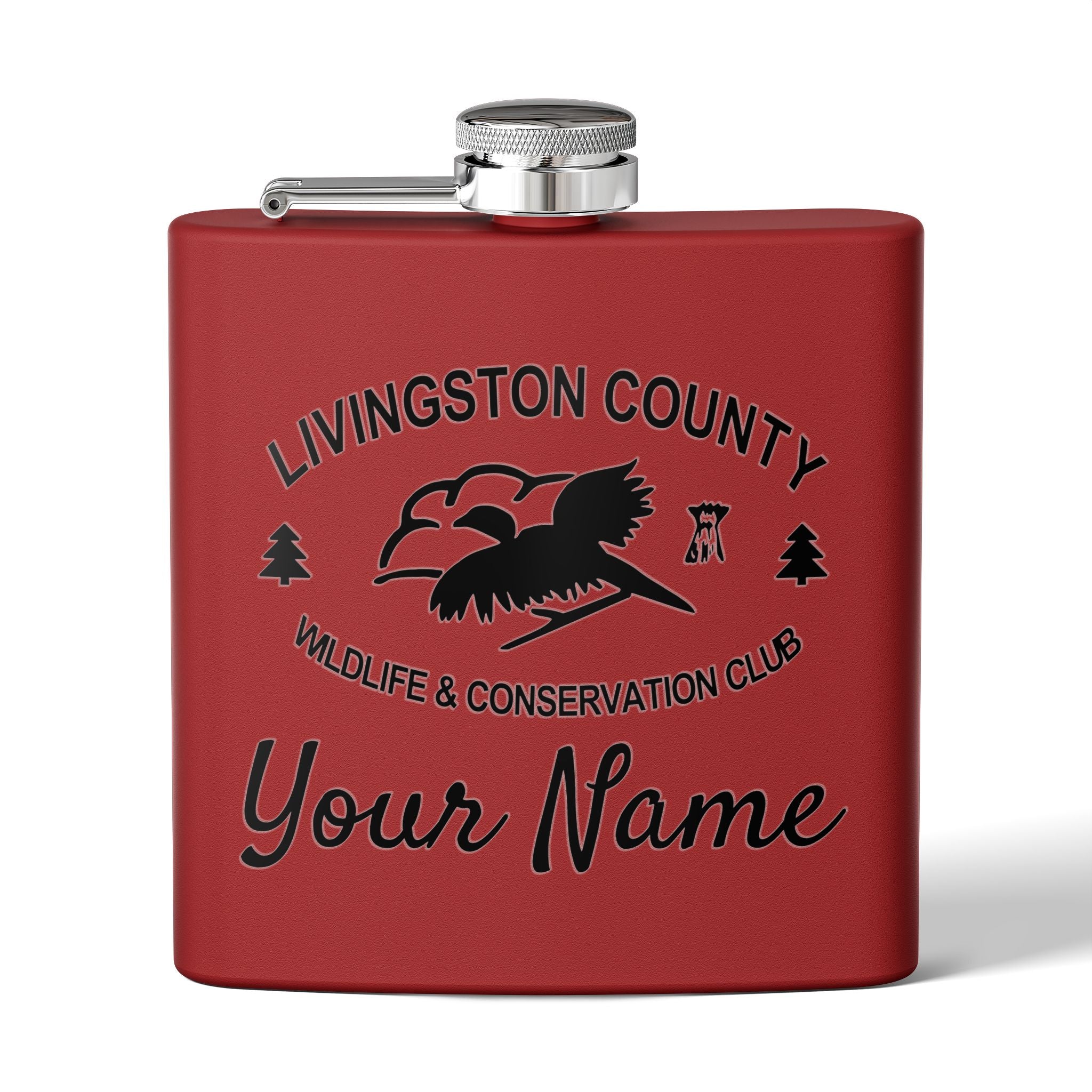 LCWCC Original Logo Flask - 6oz