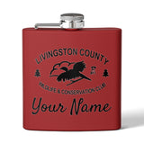 LCWCC Original Logo Flask - 6oz