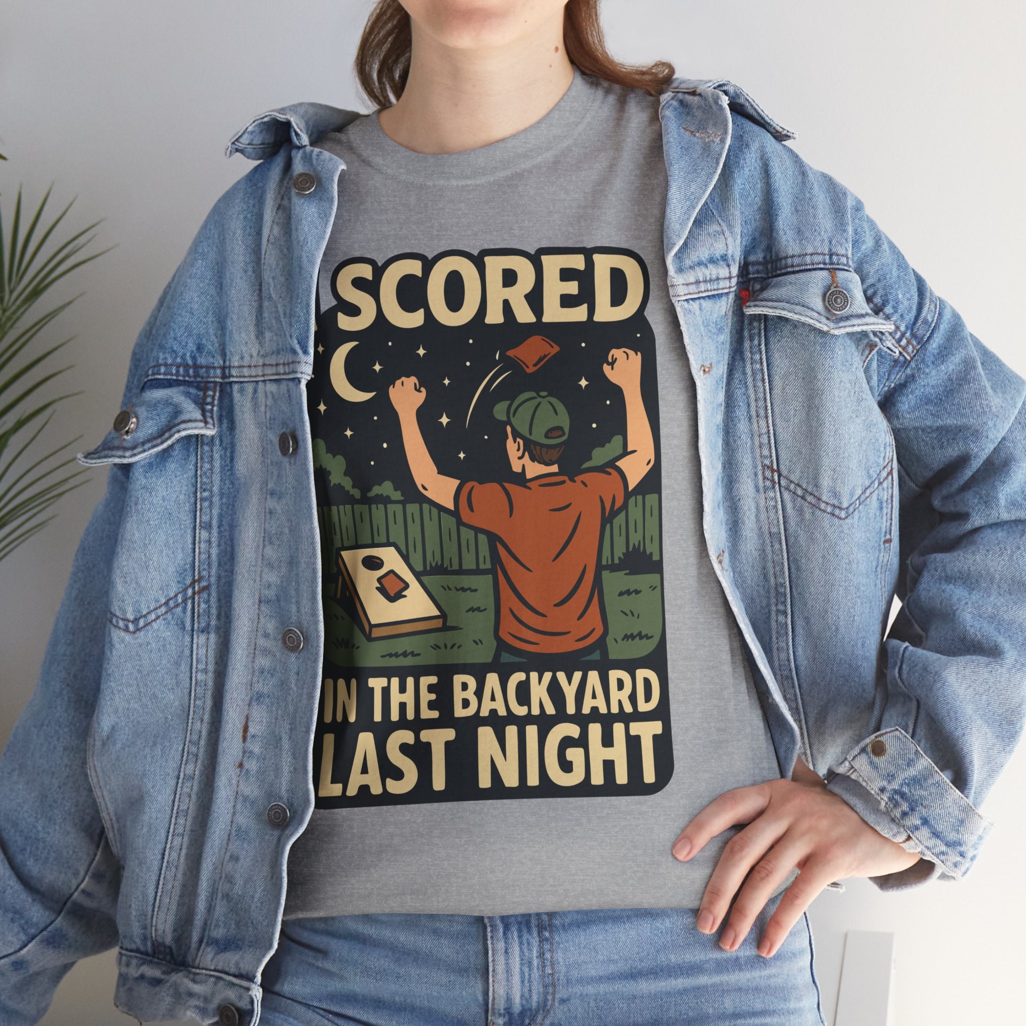 I Scored in the Backyard Last Night Basic T-Shirt - Unisex