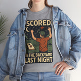 I Scored in the Backyard Last Night Basic T-Shirt - Unisex