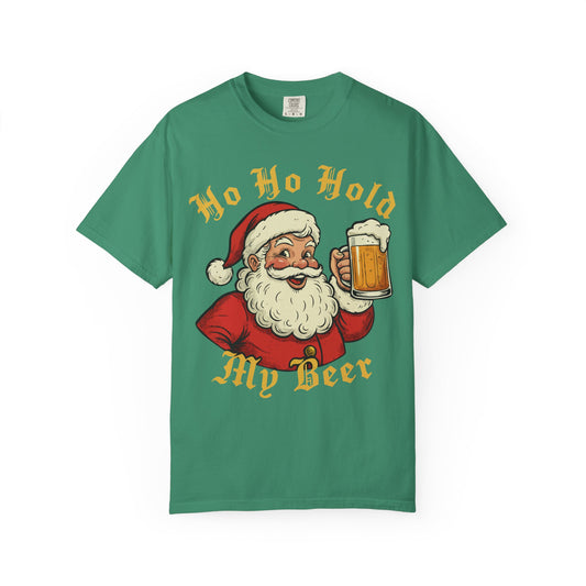 Ho Ho Hold My Beer Premium T-Shirt - Unisex