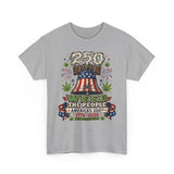 Funny Liberty Bell Weed 250th Anniversary Patriotic Basic T-Shirt - Unisex