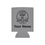 36 Social Logo 2 SL Can Cooler - Regular - Gray (Amaranth)