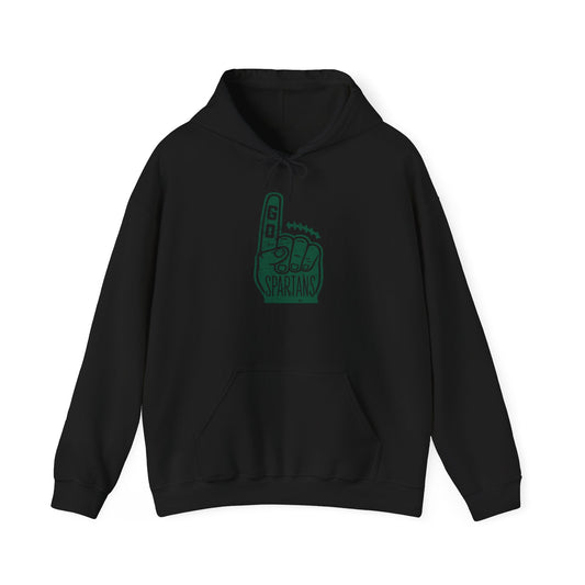 Go Spartans Green Hoodie - Unisex