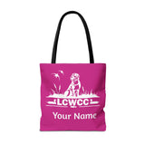 LCWCC Dog Logo Tote Bag