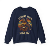 Stuffing Holes Crewneck Sweatshirt - Unisex