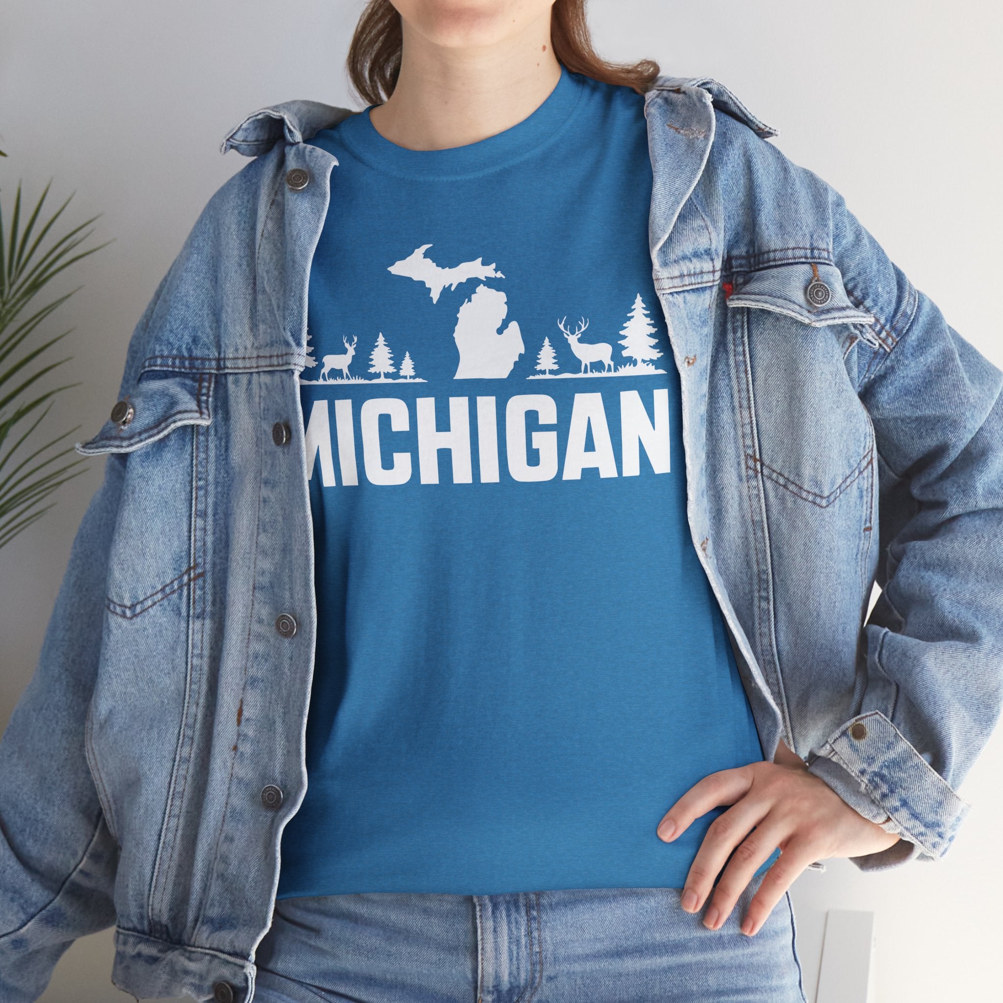 Michigan Deer Basic T-Shirt - Unisex