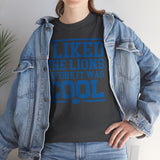 I Liked the Lions Before It Was Cool Blue Basic T-Shirt - Unisex