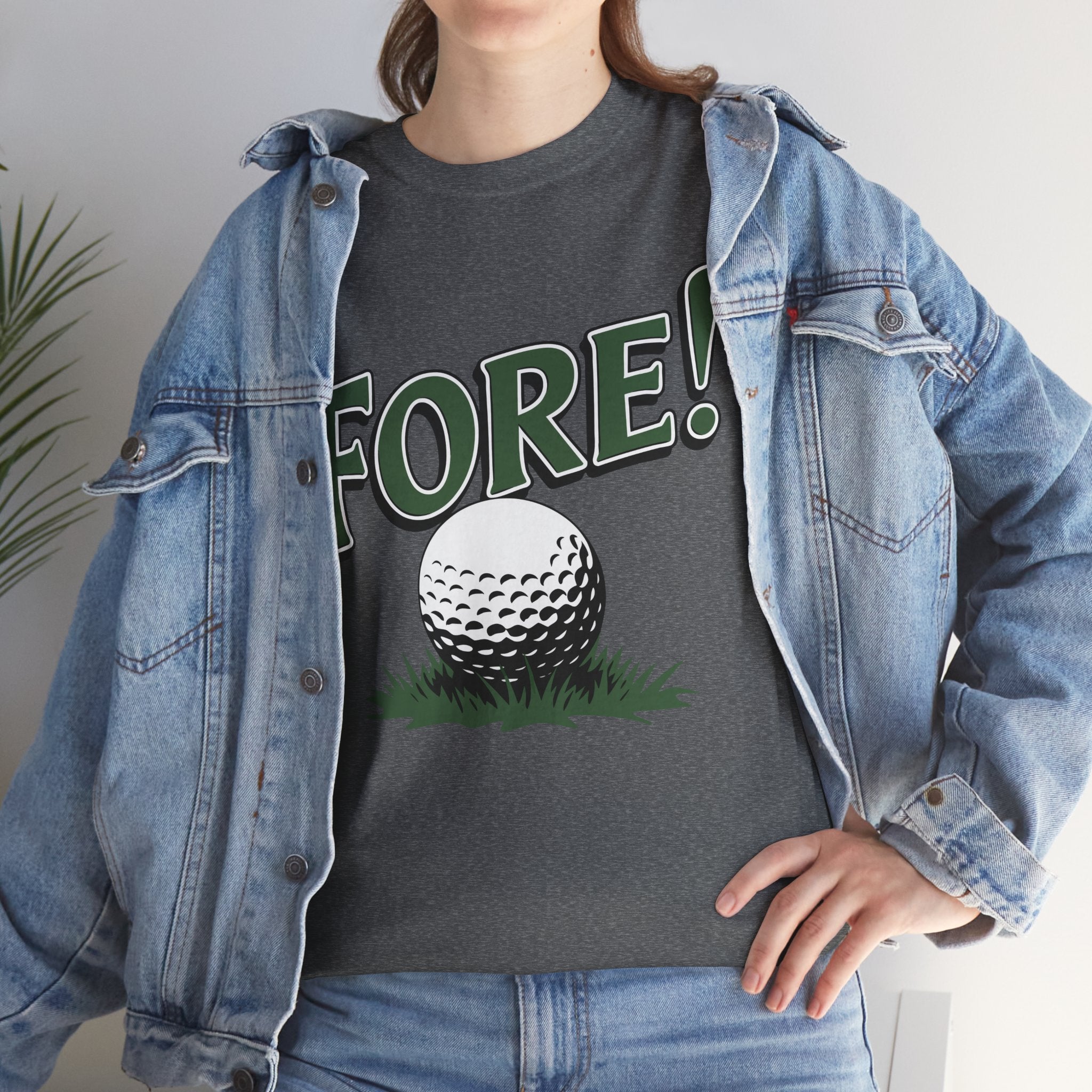 FOUR! Green Basic T-Shirt - Unisex