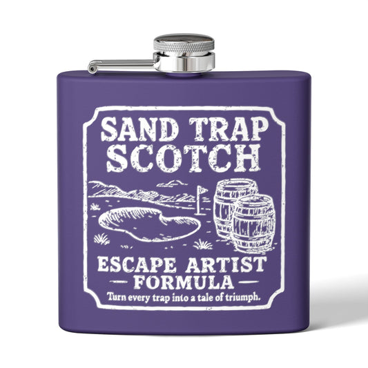 Sand Trap Scotch Flask - 6oz