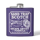 Sand Trap Scotch Flask - 6oz