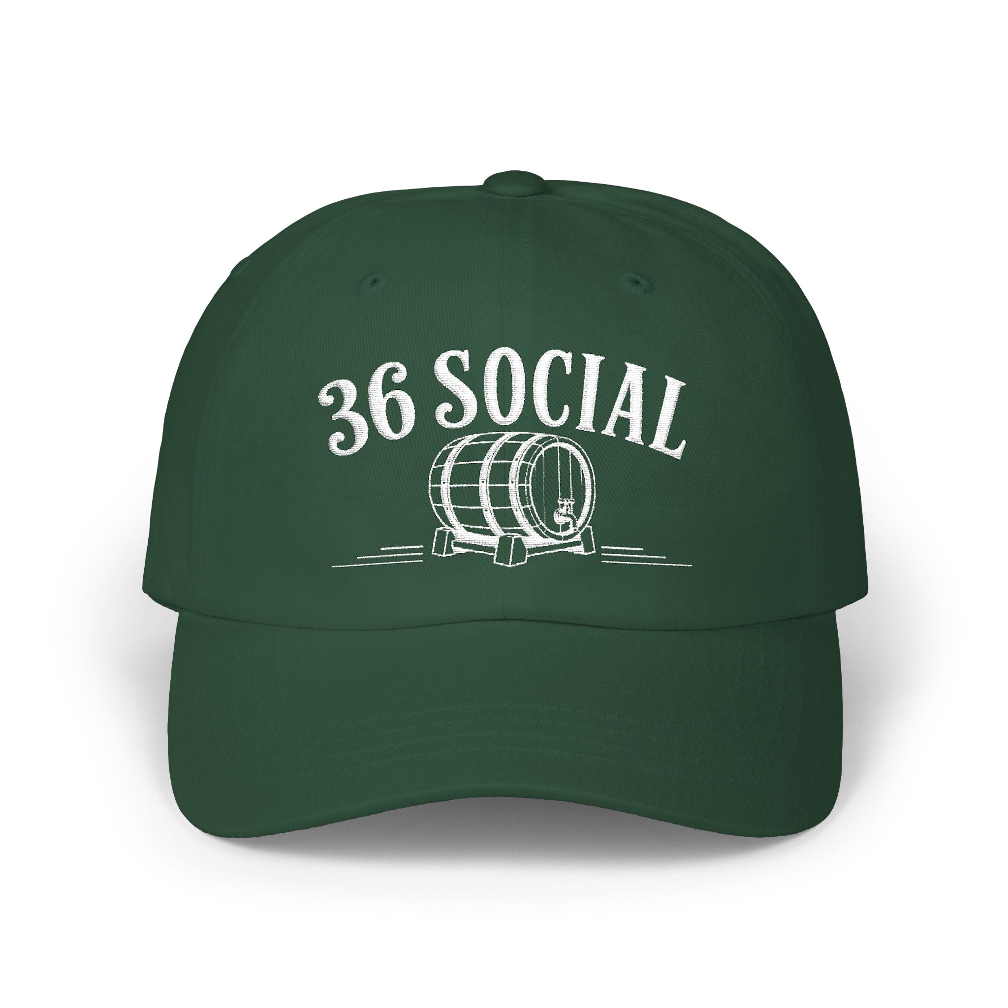 Classic Dad Cap - Embroidered - 36 Social