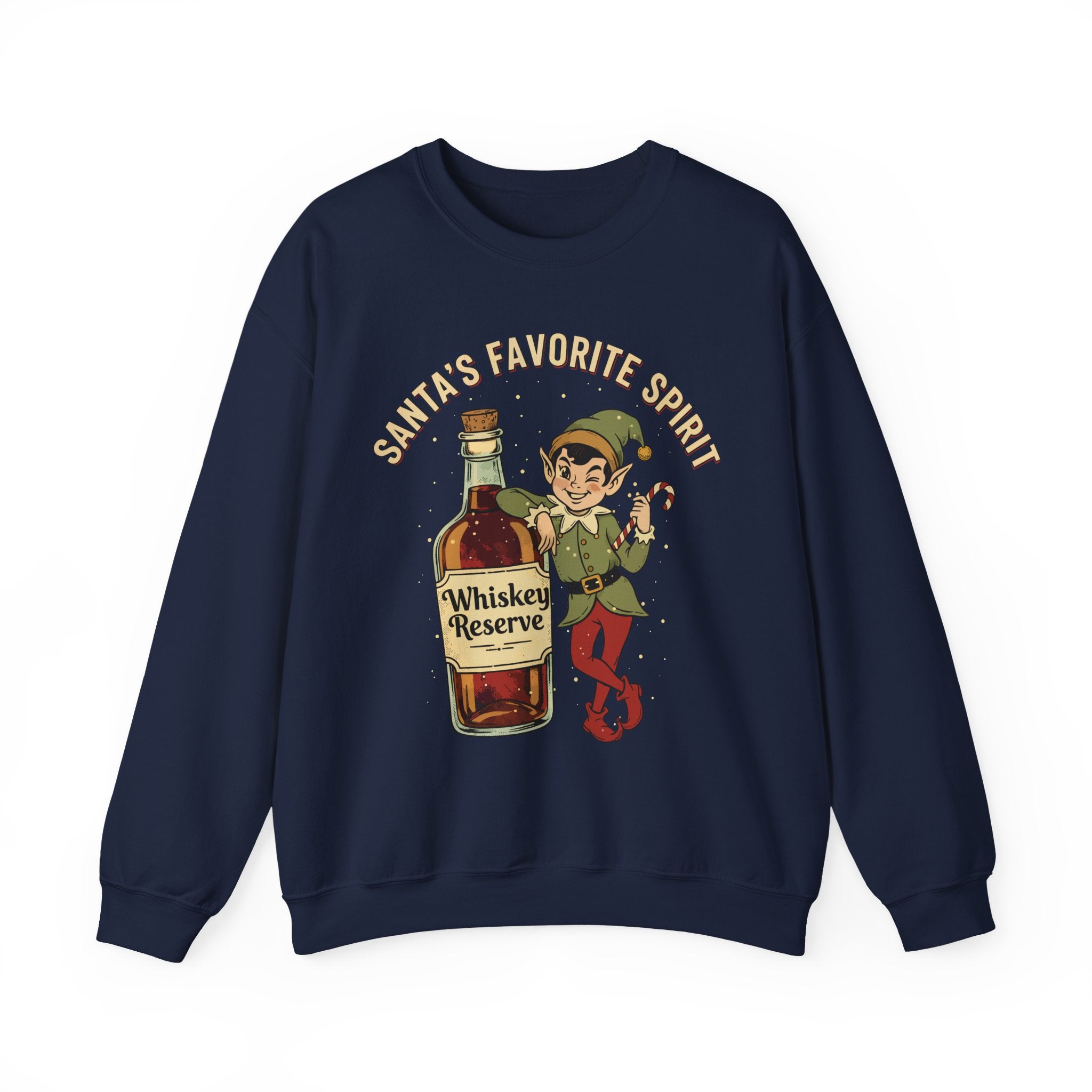 Santas Favorite Spirit Crewneck Sweatshirt - Unisex