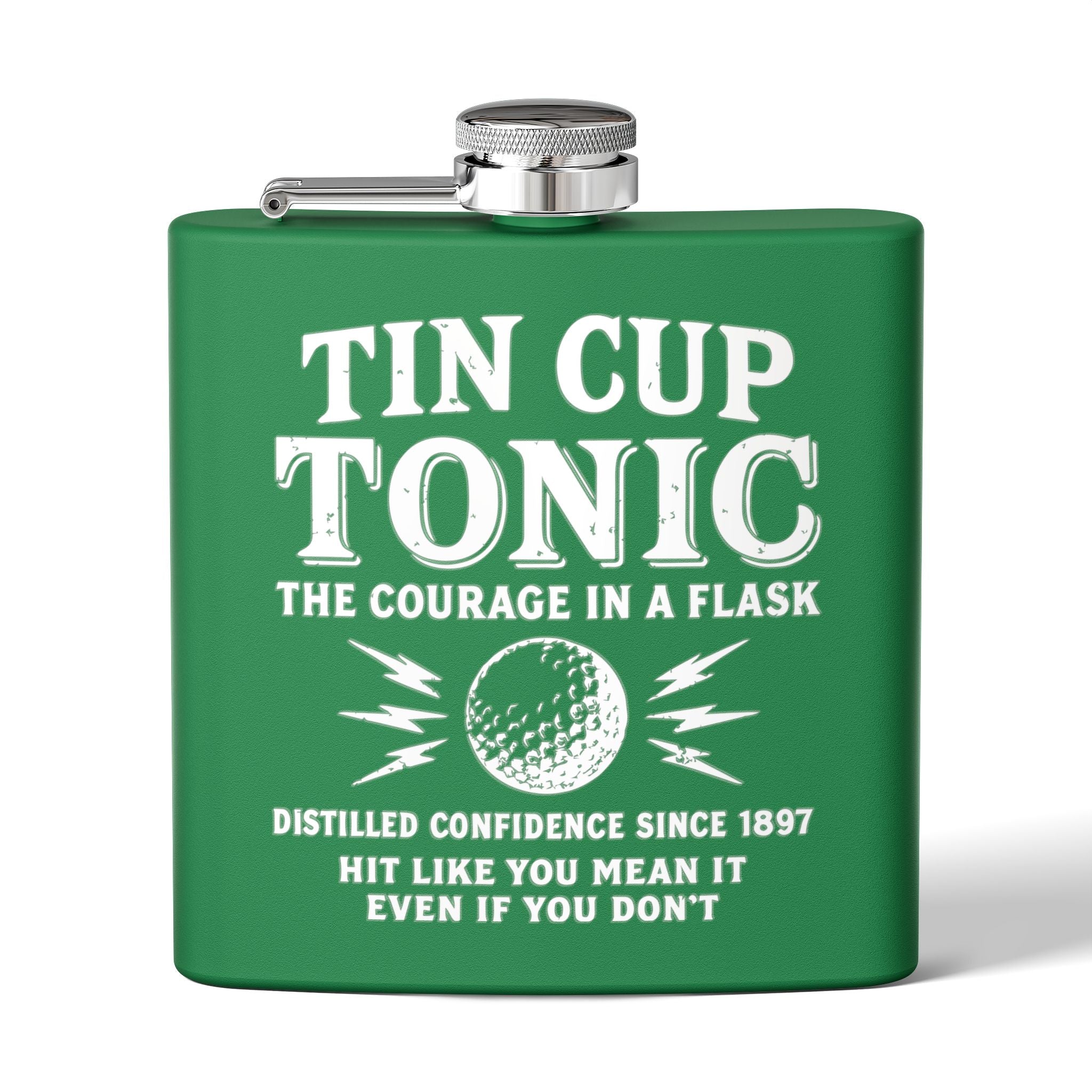 Tin Cup Tonic Flask - 6oz
